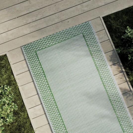 Uteteppe grønn 80x250 cm PP 316955