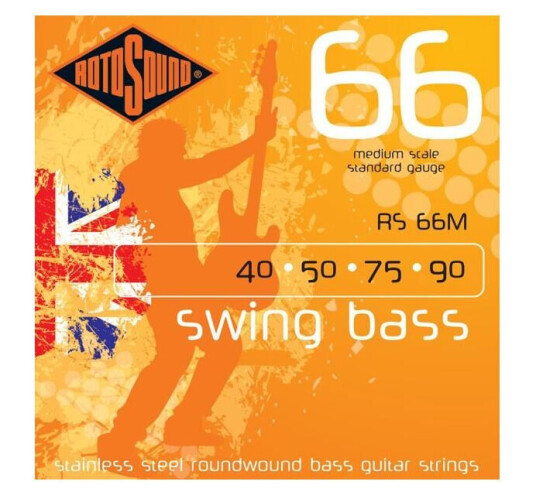 Rotosound Rs-66m Medium Scale Swing Bass (040-090) Rotosound Rs-66m Medium Scale Swing Bass (040-090)