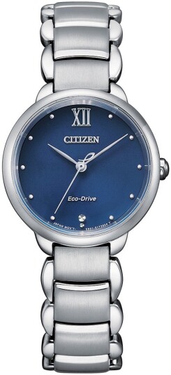 Citizen Dameklokke EM0920 86L Elegance Blå/Stål Ø28 mm