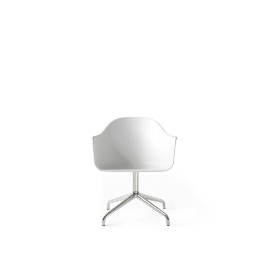 Audo Copenhagen Harbour Stol Swivel Hvit/Aluminium