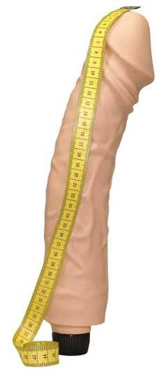 You2Toys Queeny Love Giant Lover Vibrerende Dildo 33 cm - Beige You2Toys Queeny Love Giant Lover Vibrerende Dildo 33 cm - Beige