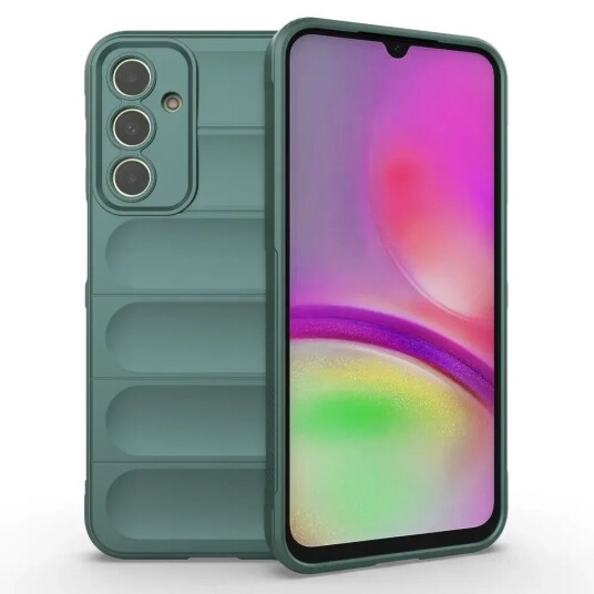 INCOVER Samsung Galaxy A25 (5G) Fleksibelt Plastdeksel - Grønn