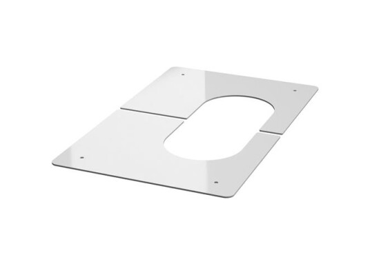 Bosch Dn100 Dækskærm Todelt Hvid Bosch Dn100 Dækskærm Todelt Hvid