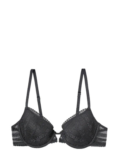 Etam Aura Light Padded Classic Bra Black D x 85 Etam Aura Light Padded Classic Bra Black D x 85