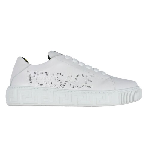 Versace Sko La Greca kalv Hvit 33 Sko Versace Sko La Greca kalv Hvit 33 Sko
