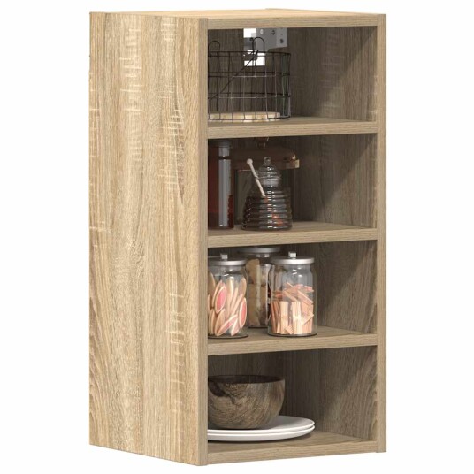 Hengende skap sonoma eik 30x29,5x60 cm konstruert tre 8721158425140