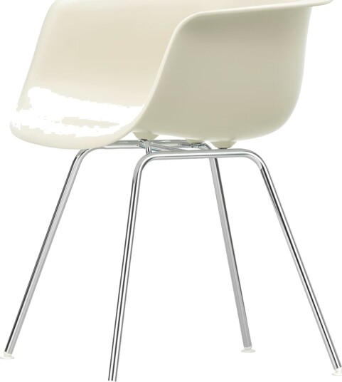 Vitra Eames Plast DAX Spisestol med Armlener Pebble Vitra Eames Plast DAX Spisestol med Armlener Pebble