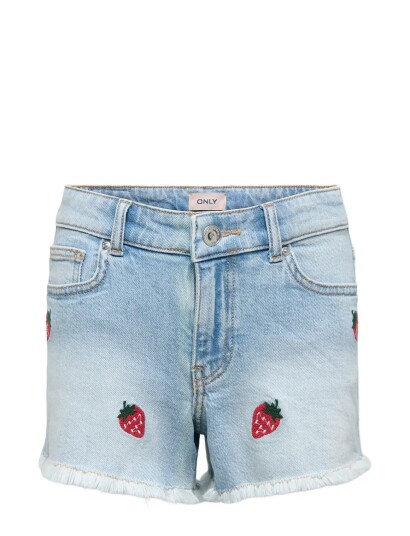 Kids Only Kogrobyn Ex Vintage Berry Dnm Shorts   Blue   164