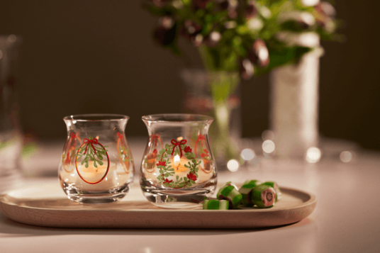 Holmegaard Holmegaard Christmas Lyslykte 2025 2 pk