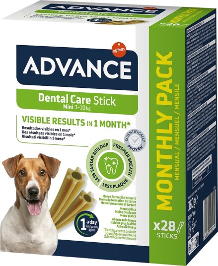 Affinity Advance Dental Mini Sticks Hundesnacks 3x360g