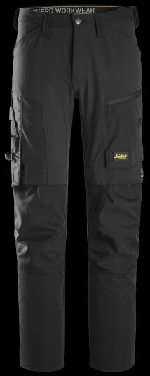 Snickers Workwear 6318 0404 AllroundWork Arbeidsbukse svart stretch Svart Klær Snickers Workwear 6318 0404 AllroundWork Arbeidsbukse svart stretch Svart Klær