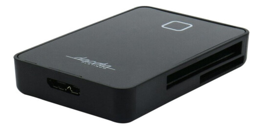 DACOTA PLATINUM USB 3.0 MINNEKORTLESER, SVART