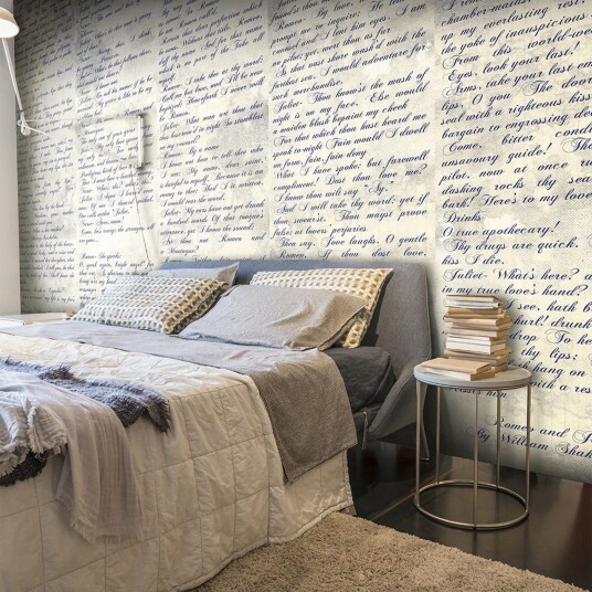 Fototapet Verses Of Love Romeo & Juliet 50x1000 - Artgeist sp. z o. o.