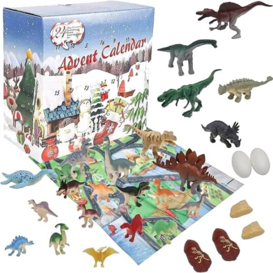 Julekalender 2025 Dinosaurleker Barn 24 Dager Gutt 3 9 År FQ