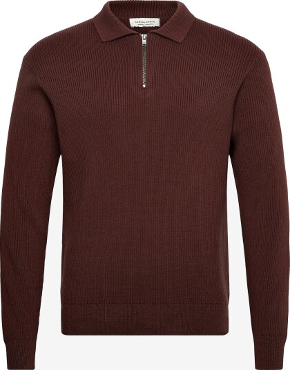 Casual Friday Cfsantiago 0323 Polo Knit SEAL BROWN M