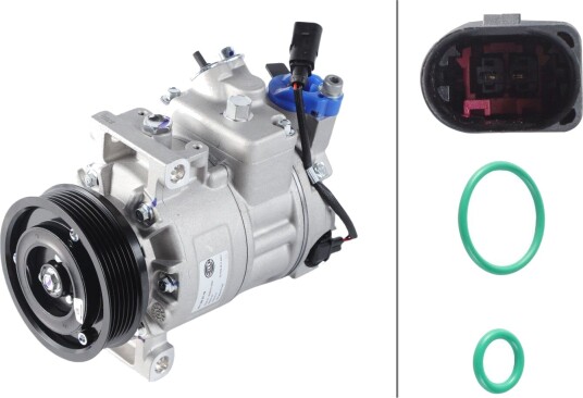 AC-kompressor HELLA 8FK 366 201-091