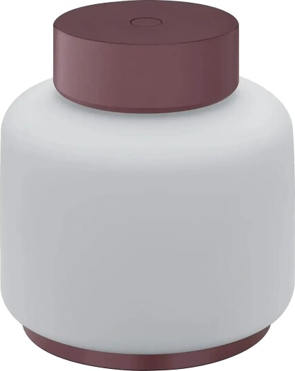 Blomus Mobile Led Lamp 13,5 Cm Ø 12,5 Cm Fawn Port Burgundy Ø 12.4CM Blomus Mobile Led Lamp 13,5 Cm Ø 12,5 Cm Fawn Port Burgundy Ø 12.4CM