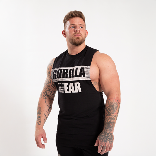 Gorilla Wear Lopez Treningssinglet Svart Large