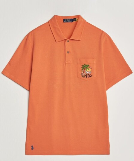 Polo Ralph Lauren Classic Fit Pocket Polo Solar Sky