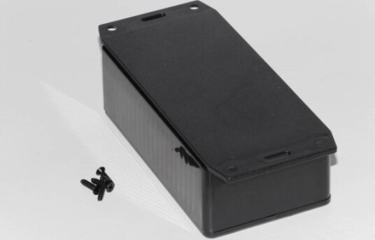 Hammond Electronics 1591DF2SGY 150 × 80 × 50 mm ABS Grå Kabinett