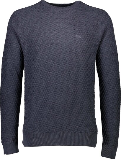Lindbergh Cable Knit Jumper   DK NAVY   M