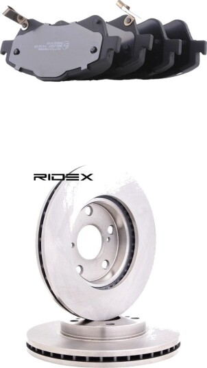 Bremseskiver og klosser RIDEX 3405B2813