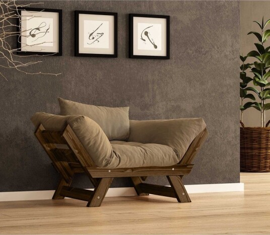 Zylar 2 seters Sovesofa Brun