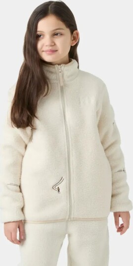 Helly Hansen Jr Frosty Pile Fleecejakke Cream Emb 152