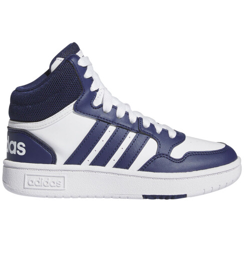 Adidas Performance Sko Hoops 3.0 Mid K Hvit/Blå Performance 28 Sko Flerfarget Svart