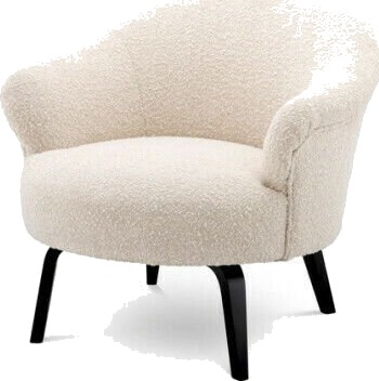 Moretti Chair Bouclé Cream Moretti Chair Bouclé Cream