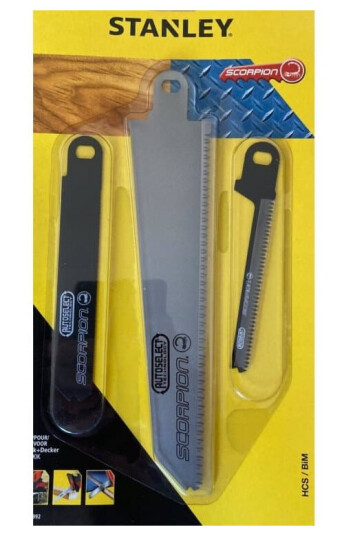 Stanley Sagblader Scorpion HCS/BiM dr/stål 3 stk C
