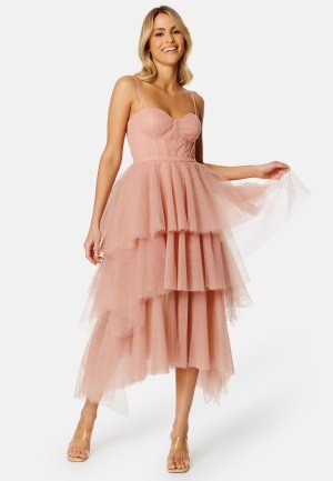 Elle Zeitoune Mason Bustier Dress Rose M (UK12) Elle Zeitoune Mason Bustier Dress Rose M (UK12)