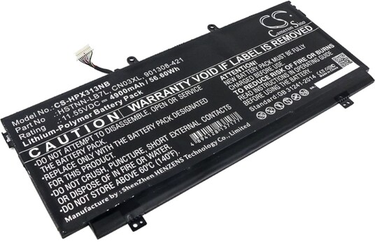 Batteri til HP Spectre X360 13-AB001 etc
