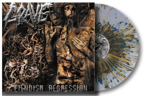 Grave  Fiendish Regression  LP/Vinyl