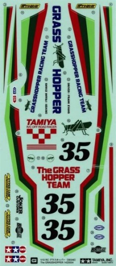 Tamiya Sticker 58346