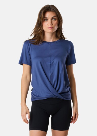 Swedemount Core Wrap Soft Tee W Swedemount Core Wrap Soft Tee W