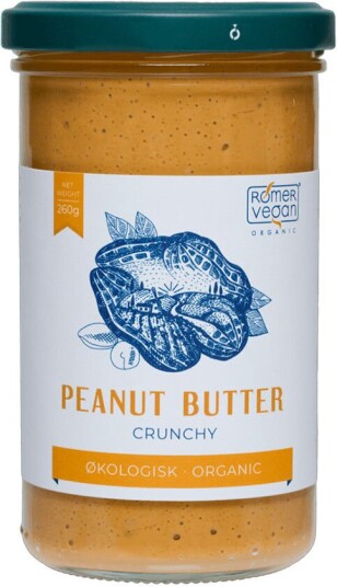 Rømer Vegan Peanut Butter Crunchy 1 Stk