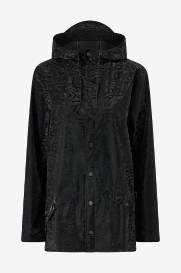 Rains Regnjakke Jacket Svart Rains Regnjakke Jacket Svart