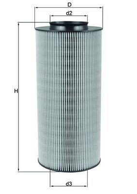 Luftfilter MAHLE ORIGINAL LX 918
