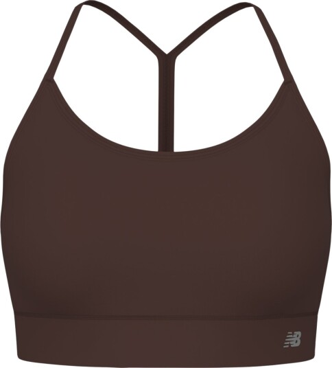 New Balance Nb Essential Yoga Bra Brown M New Balance Nb Essential Yoga Bra Brown M