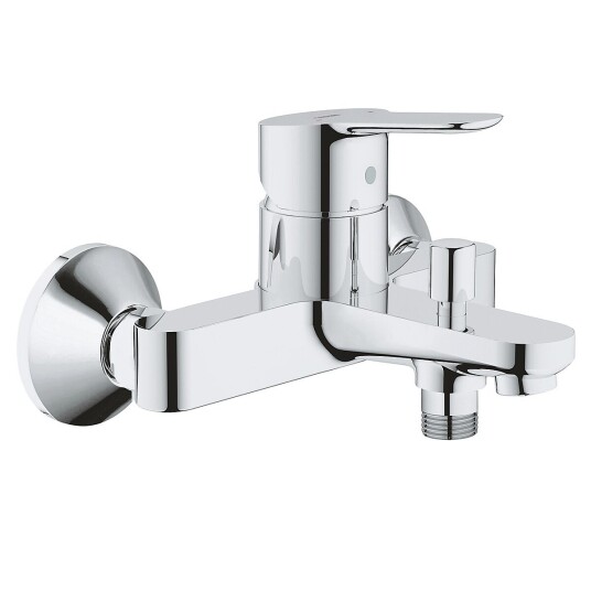 Grohe Bau Edge dusjbatteri Krom
