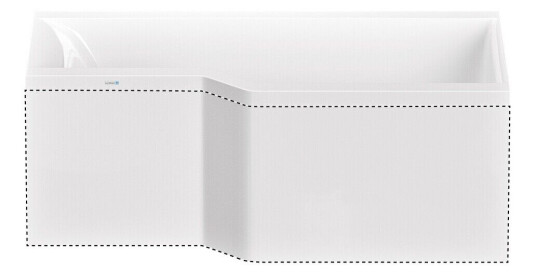 Nordhem Apelviken Frontpanel Til Apelviken, 157,5 cm, Hvit Nordhem Apelviken Frontpanel Til Apelviken, 157,5 cm, Hvit