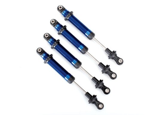 Traxxas 8160X Shocks GTS Blue 4 Use with Lift Kit #8140X Traxxas 8160X Shocks GTS Blue 4 Use with Lift Kit #8140X