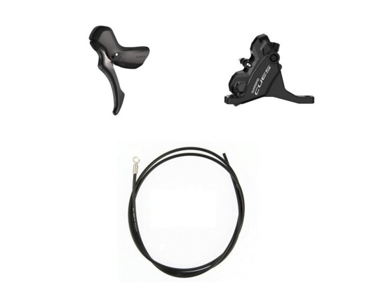 Shimano Cues BL U6030 og BR U6030 road bremsegrep front/venstre med hydraulisk bremsekaliper Shimano Cues BL U6030 og BR U6030 road bremsegrep front/venstre med hydraulisk bremsekaliper
