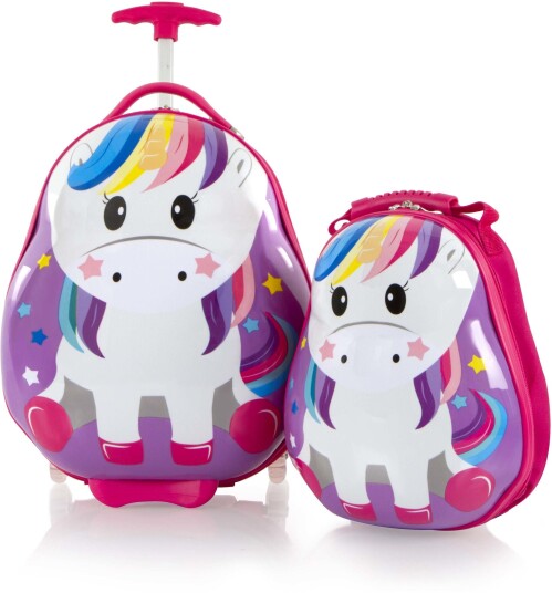 Heys Travel Tots Koffert 14L Set, Unicorn Heys Travel Tots Koffert 14L Set, Unicorn