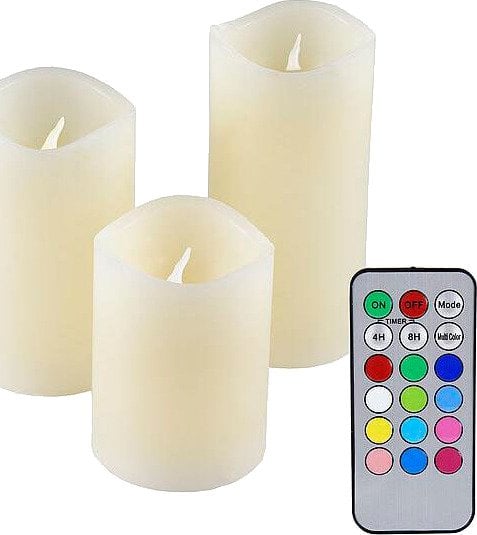 Olympia IOIO LED kubbelys (48 farger) 3-pk
