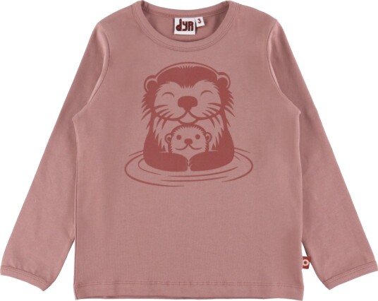 DYR Cph Genser Dyrroar Rose Beige Otermor DYR 6 år 116 Genser Lilla