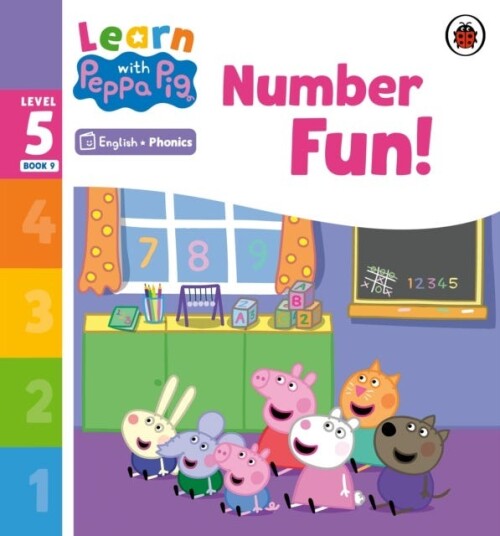 Learn with Peppa Phonics Level 5 Book 9 – Number Fun! (Phonics Reader) Learn with Peppa Phonics Level 5 Book 9 – Number Fun! (Phonics Reader)