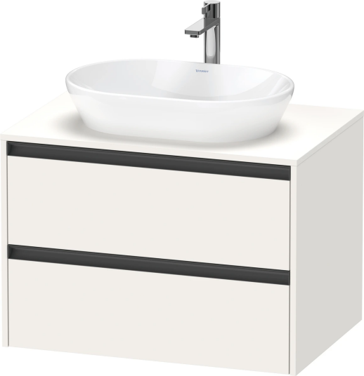 Duravit Ketho.2 Servantskap 2 Skuffer 800x550 mm Hvit Matt