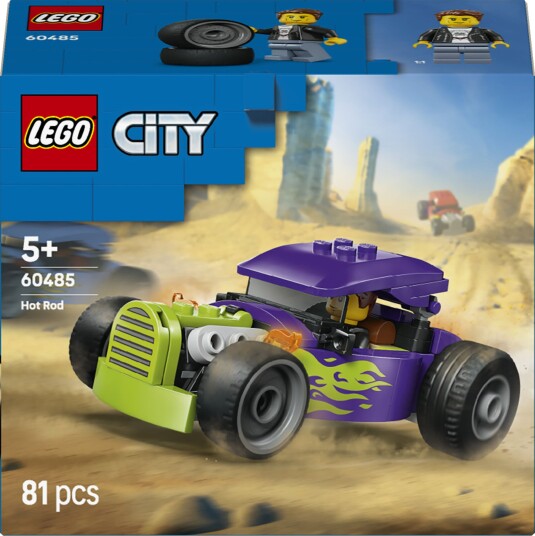 Lego Hotrod Bil 60485 Purple One Size